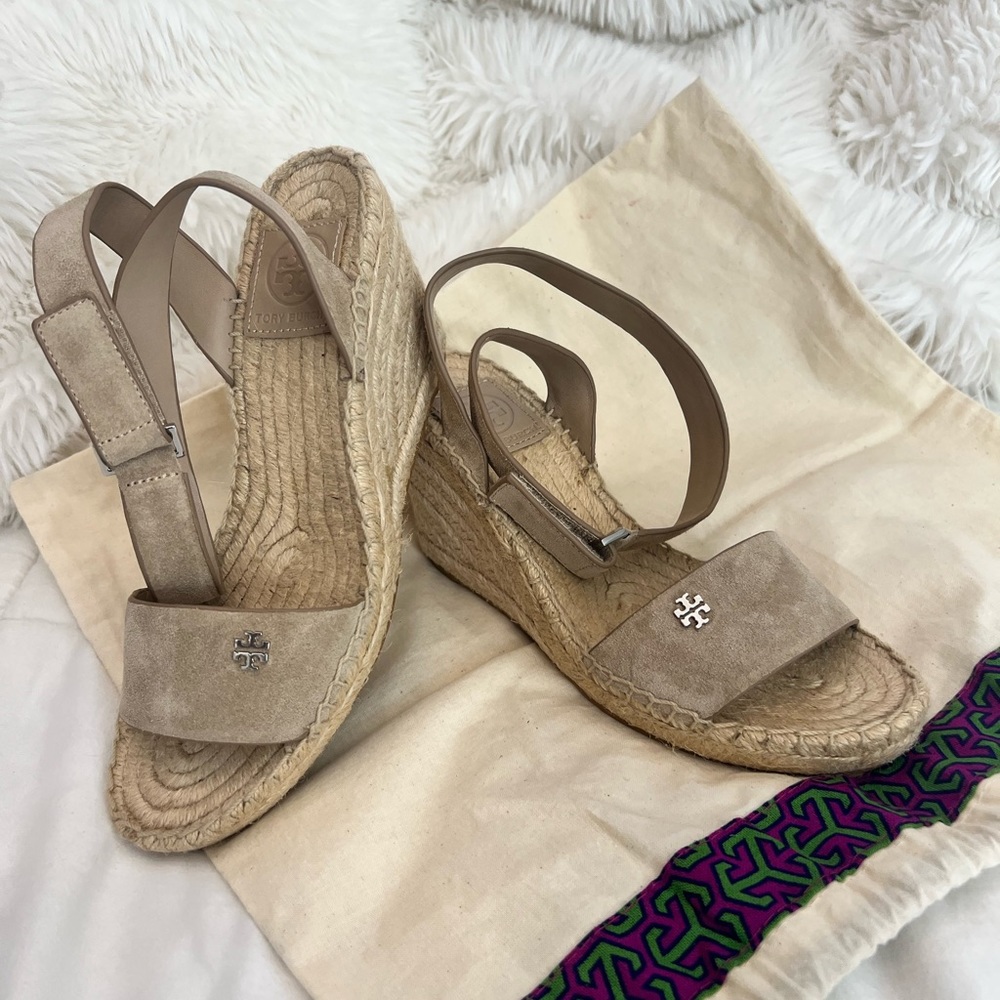 Tory Burch espadrille wedges
